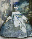 Ingrid Magidson - Princess Blue, 54 x 45