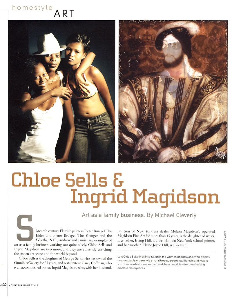 Ingred Magidson Featured in Sojourner Magazine